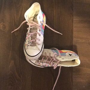 Converse unicorn sneakers girls size 3